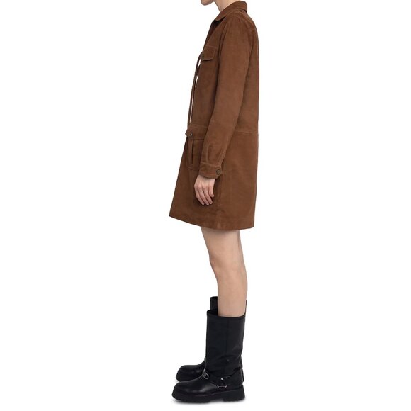 Zadig & Voltaire Remacha Suede Dress - Picture 5 of 8